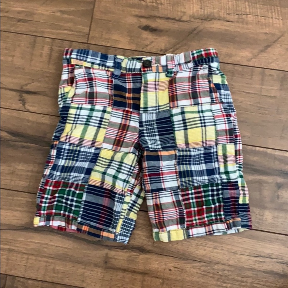 Polo by Ralph Lauren Multicolor Patchwork Plaid Kids Shorts